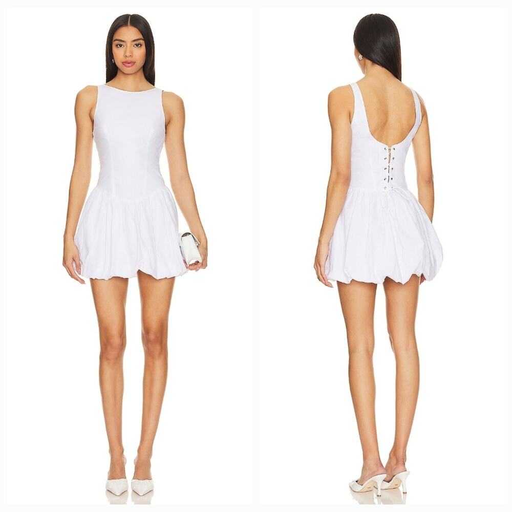 NIA Tamara Dress in White
